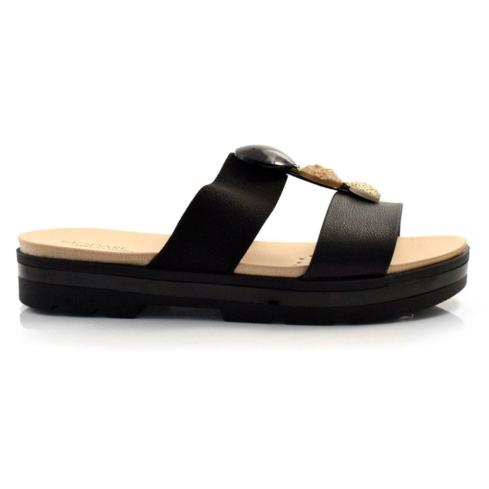 Sandália Flat Feminina Modare 7132.138.22454 Preto 3