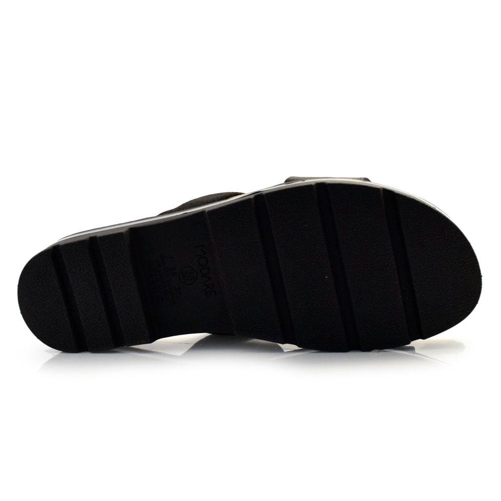 Sandália Flat Feminina Modare 7132.138.22454 Preto 7
