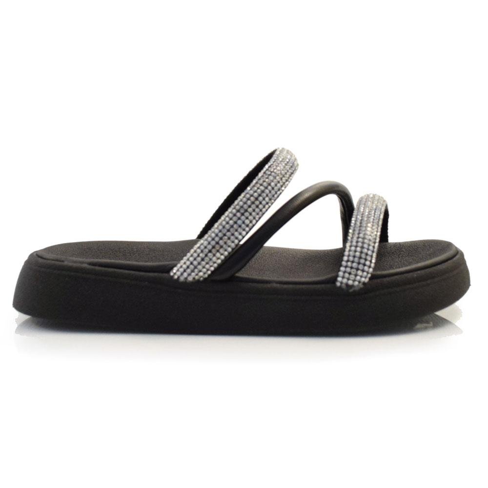 Sandália Flat Feminina Molekinha 2358.100.28245 Preto 3