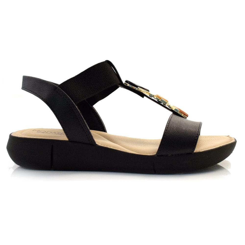Sandália Flat Feminina Modare 7199.103.28630 Preto 3