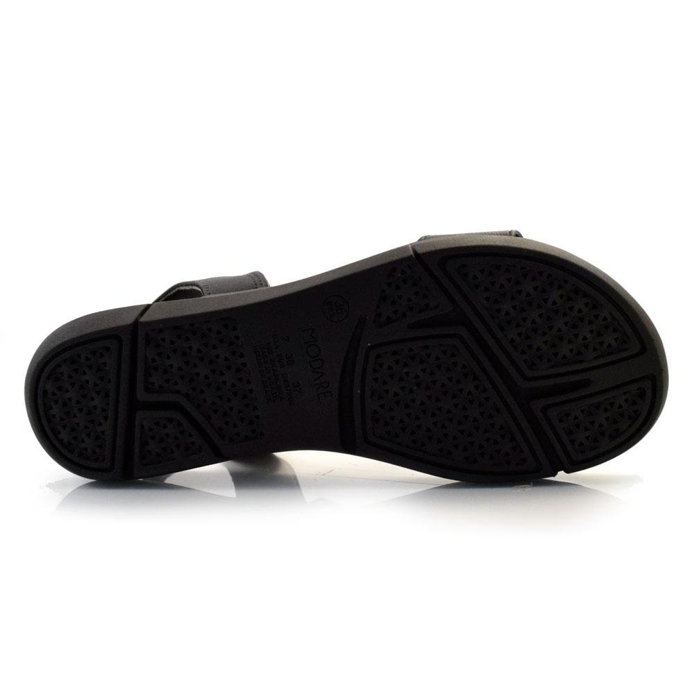 Sandália Flat Feminina Modare 7199.103.28630 Preto 7