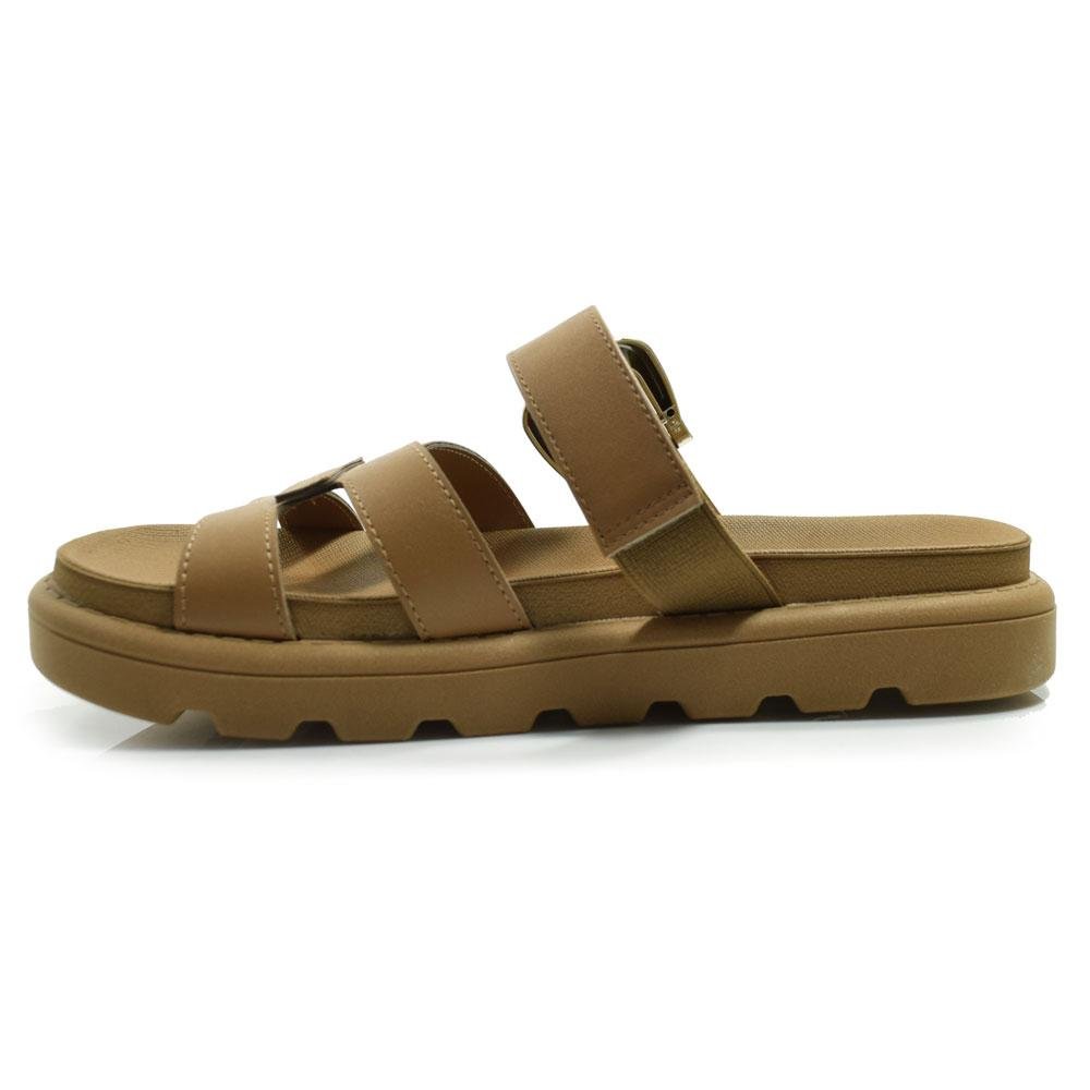 Sandália Flat Feminina Vizzano 6510.110.7286 Marrom 5