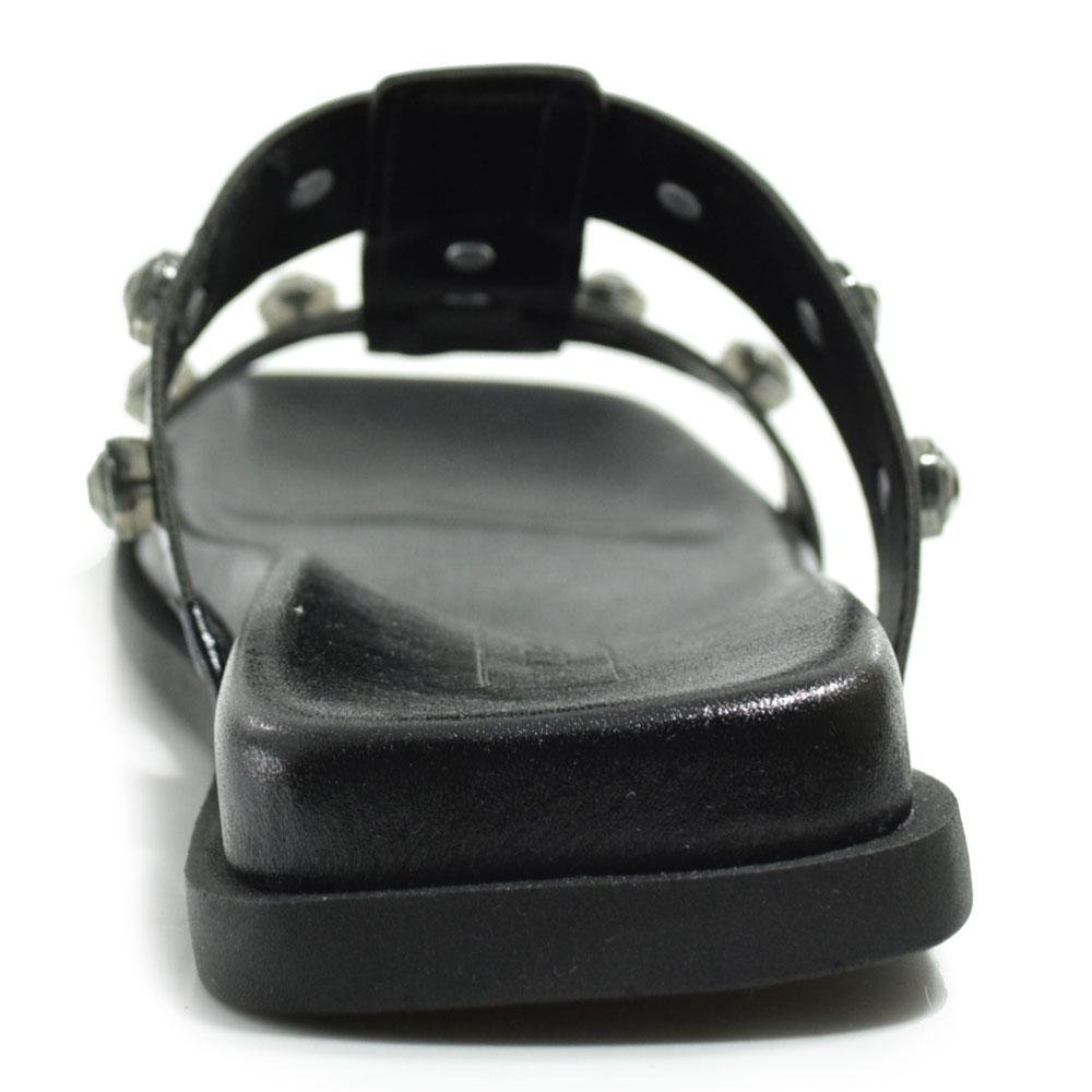 Sandália Rasteira Feminina Suzzara 738-634368 Preto 4