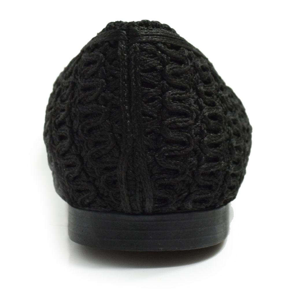 Sapatilha de Bico Fino Feminina Suzzara 373298 Preto 4