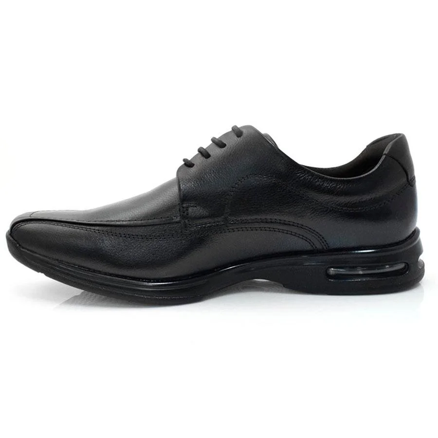 Sapato Social de Couro Democrata Air Sport 448026 Preto 4
