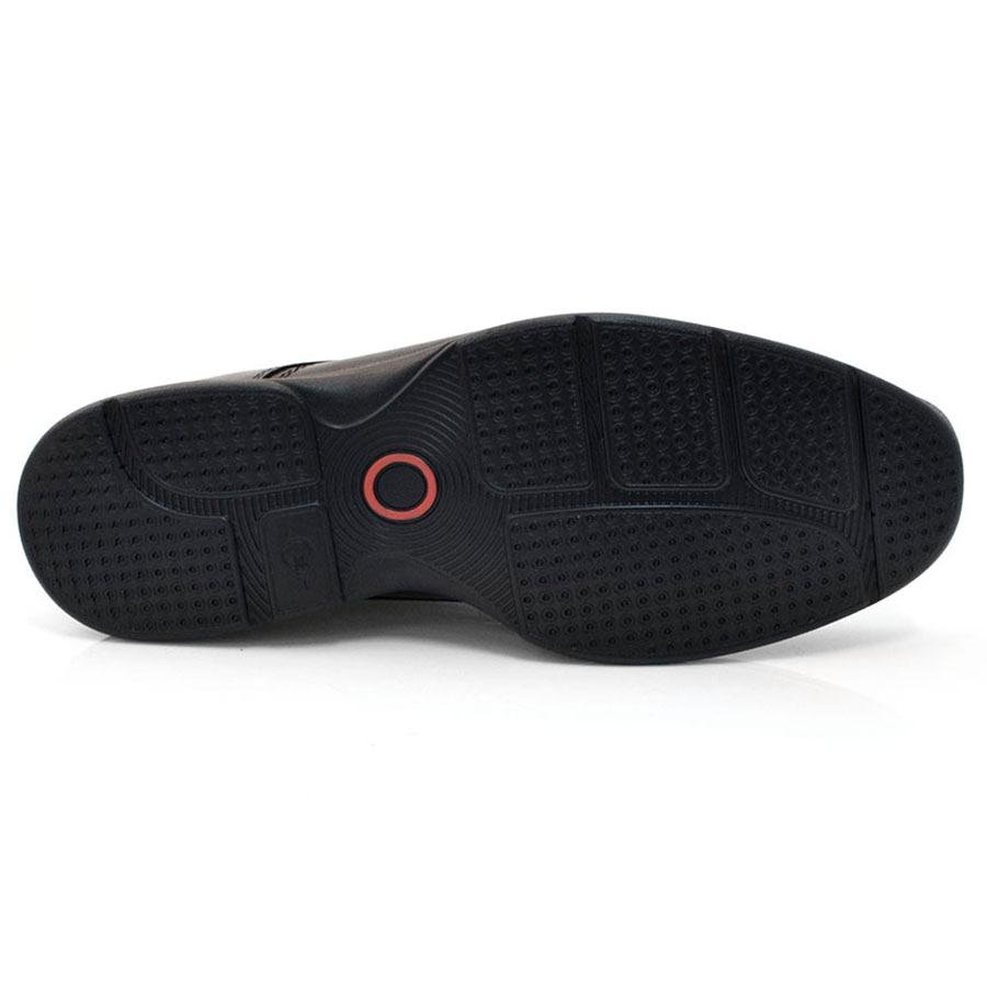 Sapato Social de Couro Democrata Air Sport 448026 Preto 6