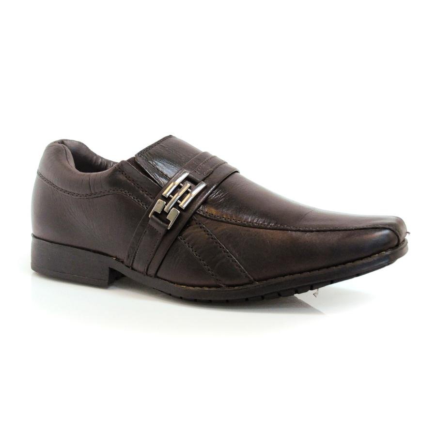 Sapato Masculino Zapattero Flex 8010 Marrom 1