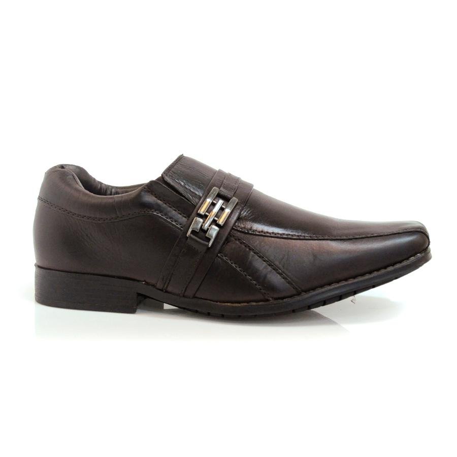 Sapato Masculino Zapattero Flex 8010 Marrom 2