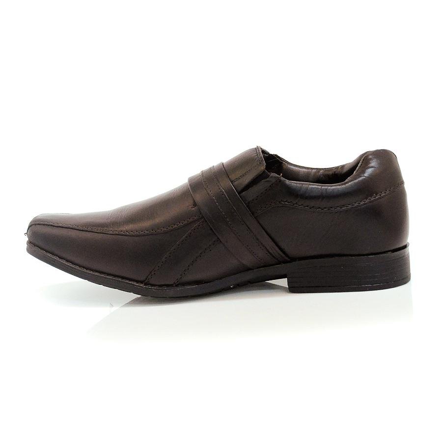 Sapato Masculino Zapattero Flex 8010 Marrom 4
