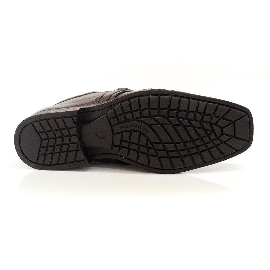 Sapato Masculino Zapattero Flex 8010 Marrom 6