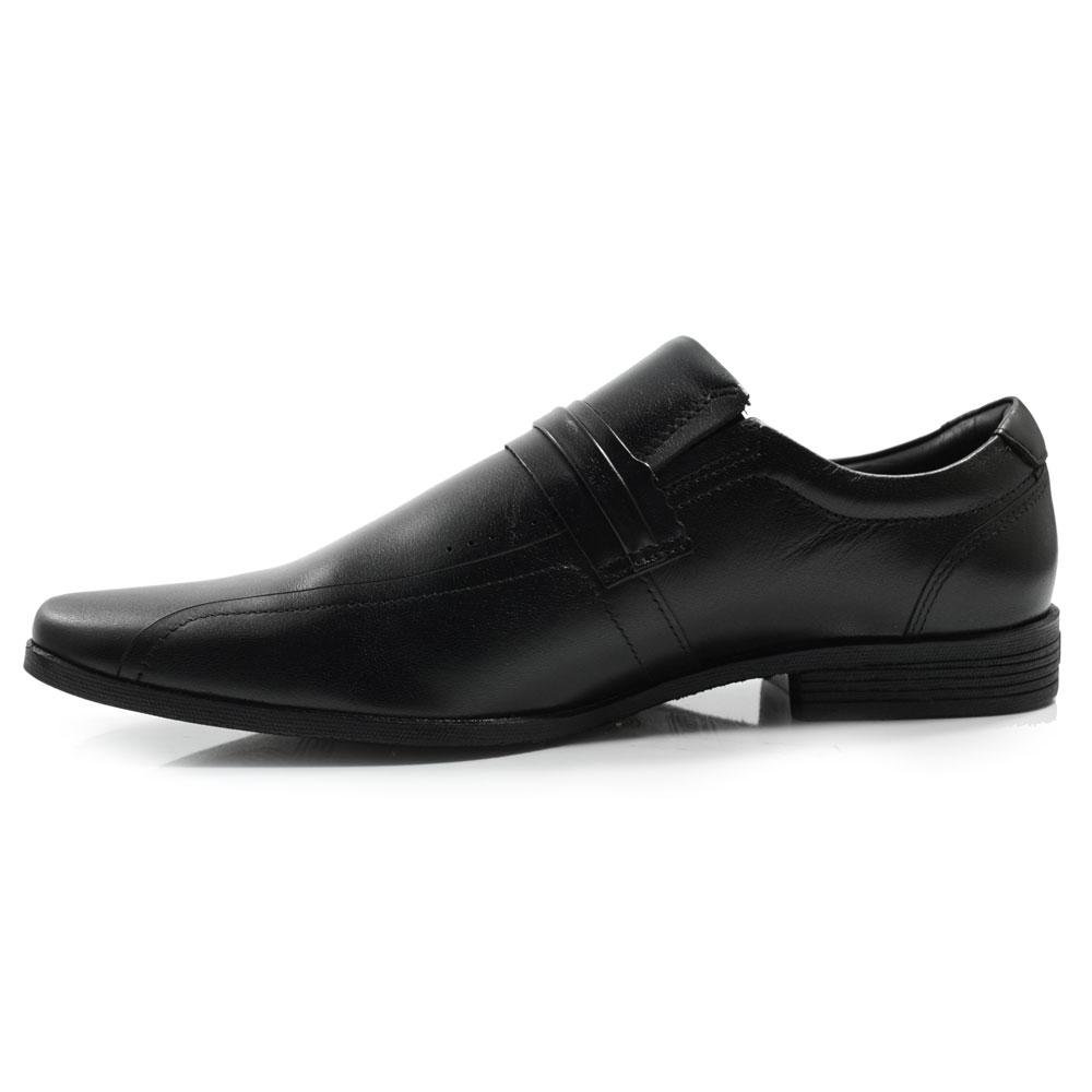 Sapato Social de Couro Ferracini Liverpool 4084 Preto 5