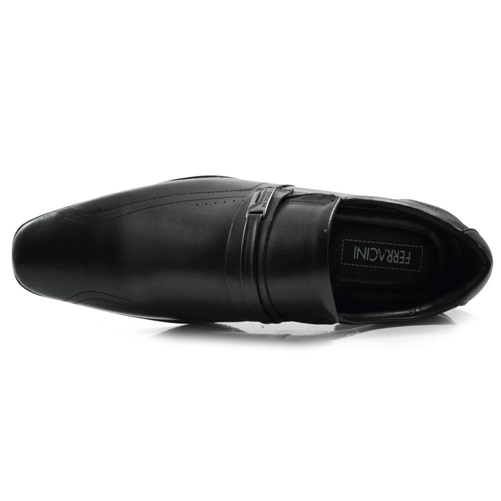 Sapato Social de Couro Ferracini Liverpool 4084 Preto 6
