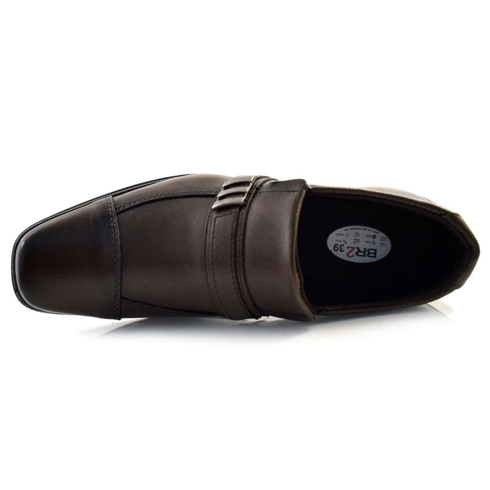 Sapato Social de Couro Masculino BR2 934 Marrom 6