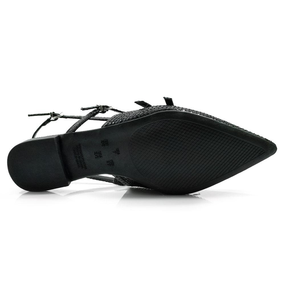 Sapatilha Slingback Feminina Suzzara 373279 Preto 7