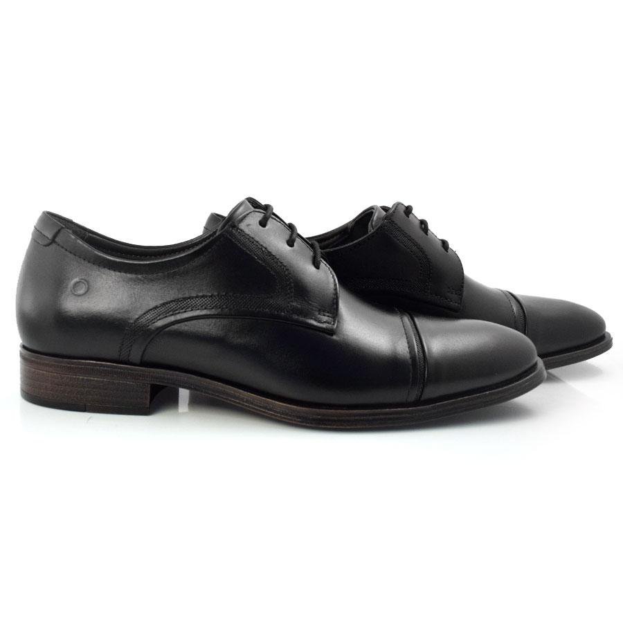 Sapato Social Masculino de Couro Democrata Madison 255106 Preto 2