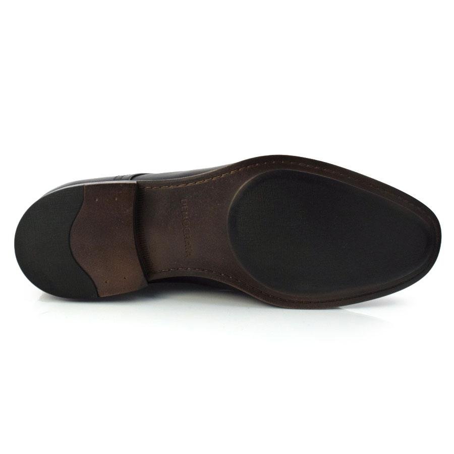 Sapato Social Masculino de Couro Democrata Madison 255106 Preto 7