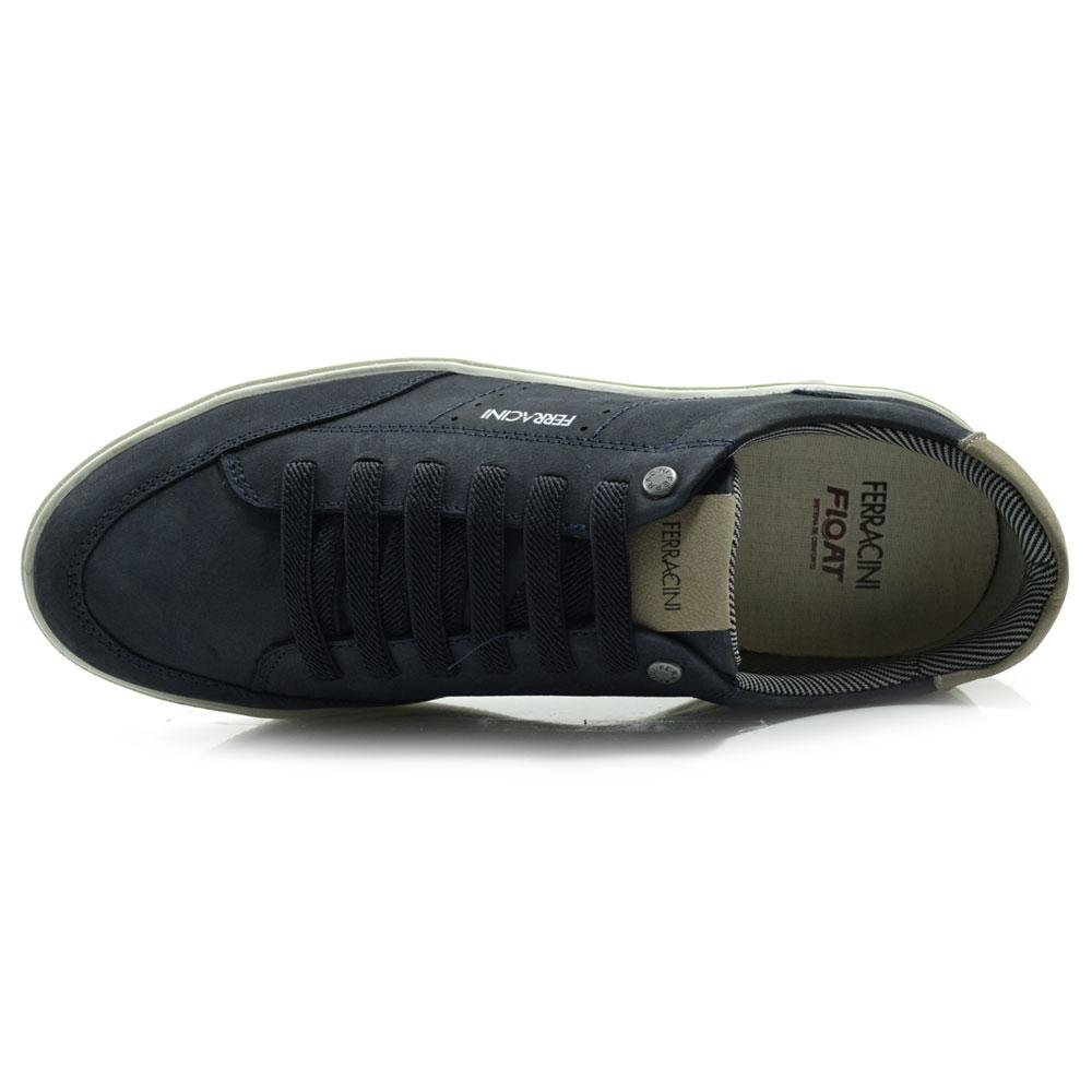 Sapatênis de Couro Masculino Ferracini New Blandy 2630 Azul 6