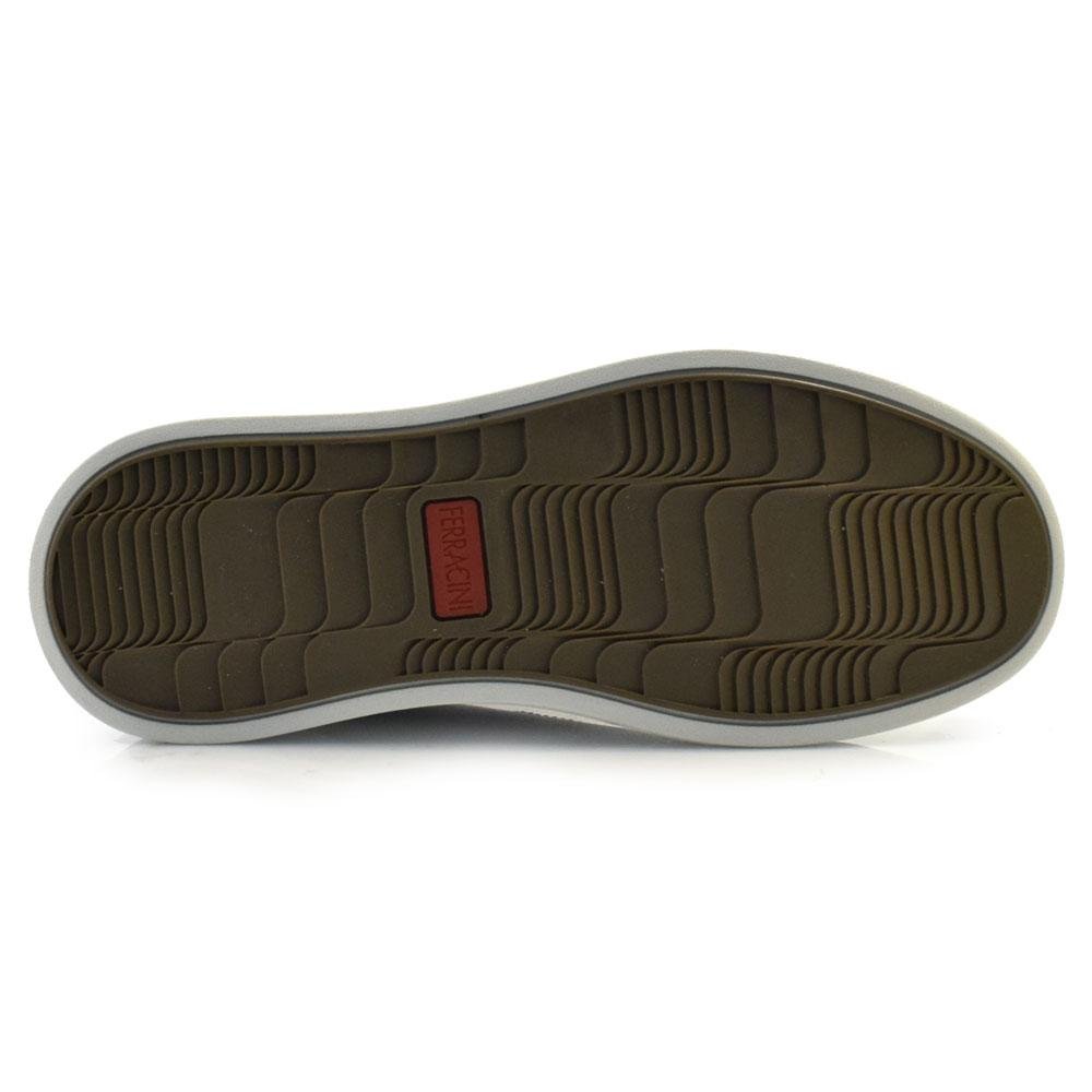 Sapatênis de Couro Masculino Ferracini Gold 2075 Preto 7