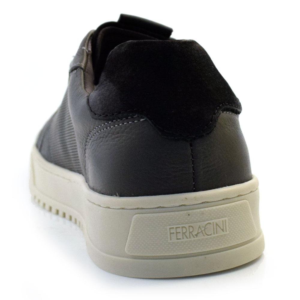 Sapatênis de Couro Masculino Ferracini City 9131 Cinza 4