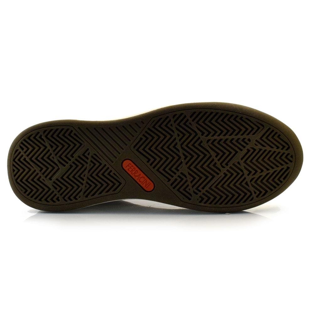 Sapatênis de Couro Masculino Ferracini Wind 8762 Marrom 7