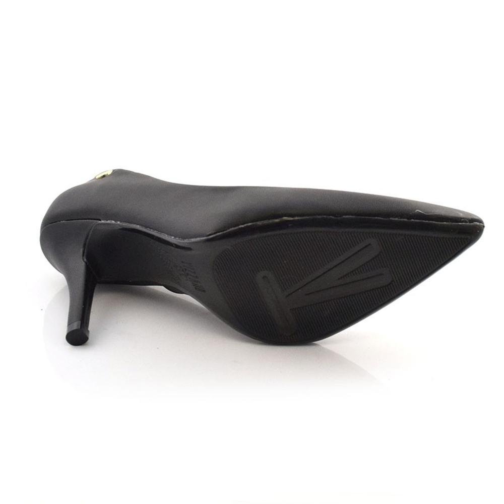 Scarpin de Salto Alto Vizzano 11841101-7286 Preto 7