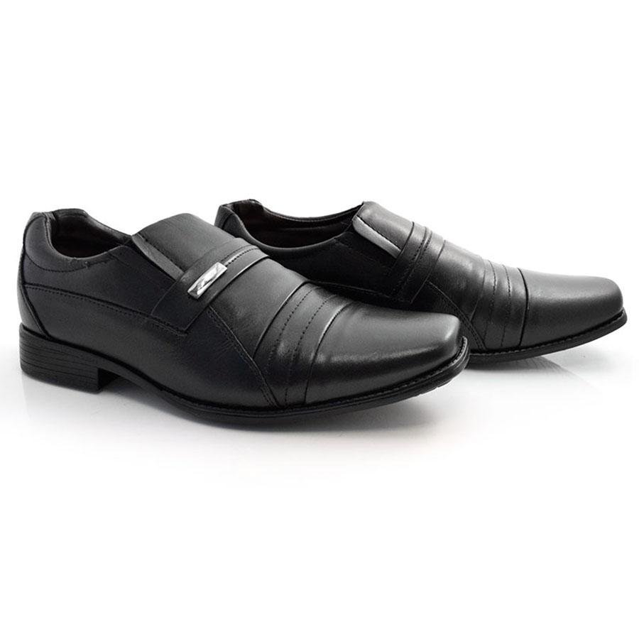Sapato Social de Couro Zapattero 8268 Preto 2