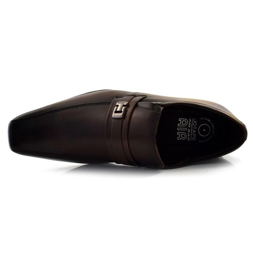 Sapato Social de Couro Jota Pe Air Vinitti 77605 Marrom 7