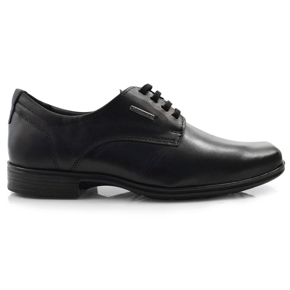Sapato Social Infantil de Couro Pegada 322320 JUV Preto 3