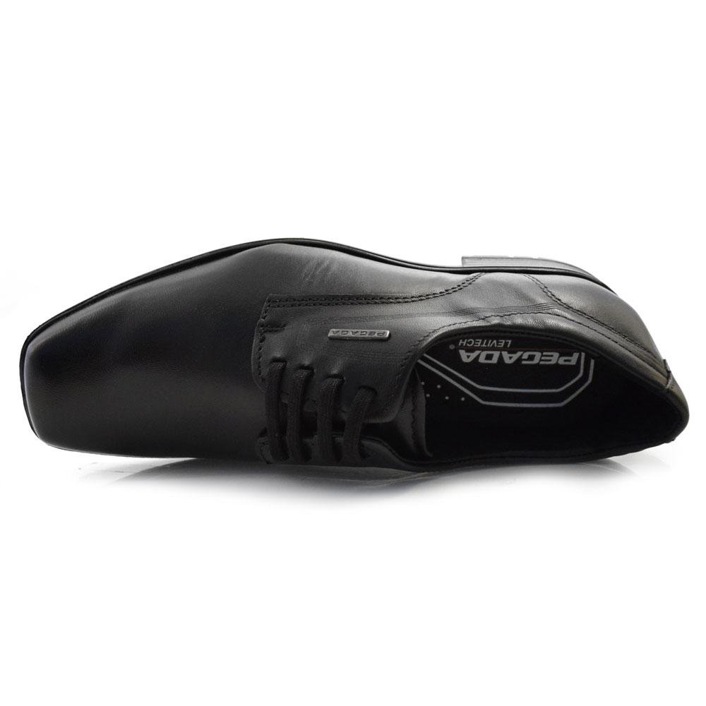 Sapato Social Infantil de Couro Pegada 322320 JUV Preto 6