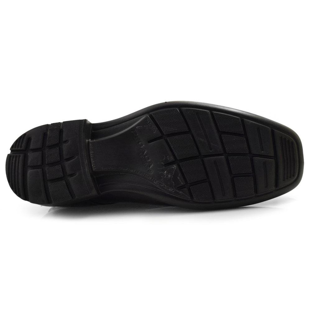 Sapato Social Infantil de Couro Pegada 322320 JUV Preto 7