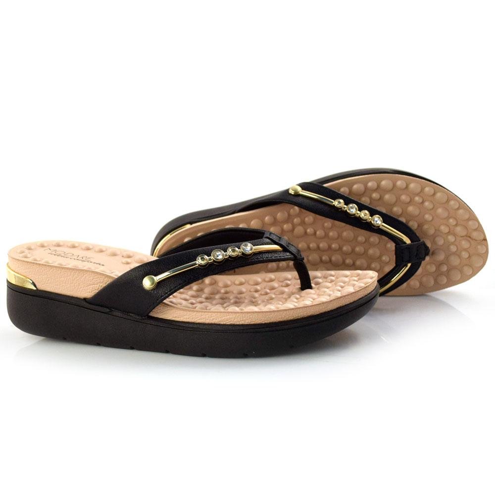Tamanco Anabela Feminino Modare 7151.115.21736 Preto 2