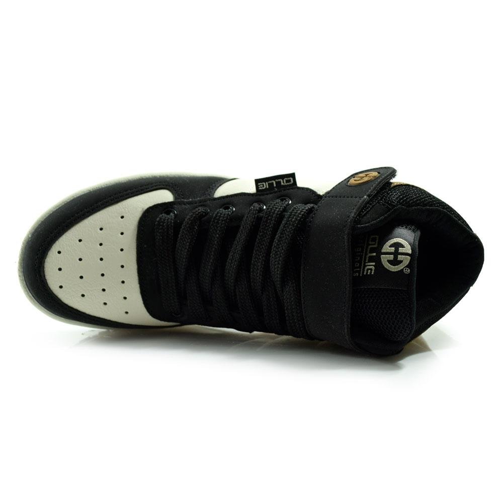 Tênis de Cano Alto Masculino Ollie ALPHA 3 AD Preto 6