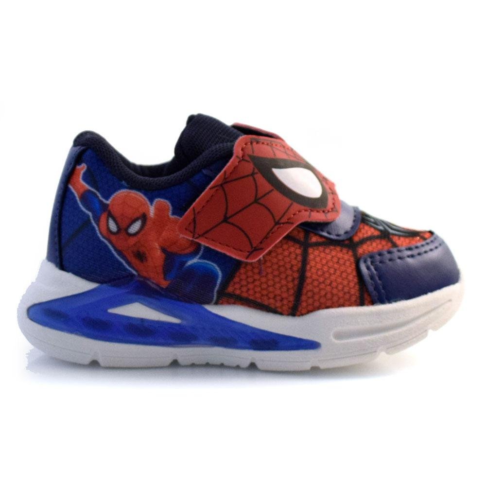 Tênis de LED Infantil Mini Pé MP 2410 Vermelho/Azul 4