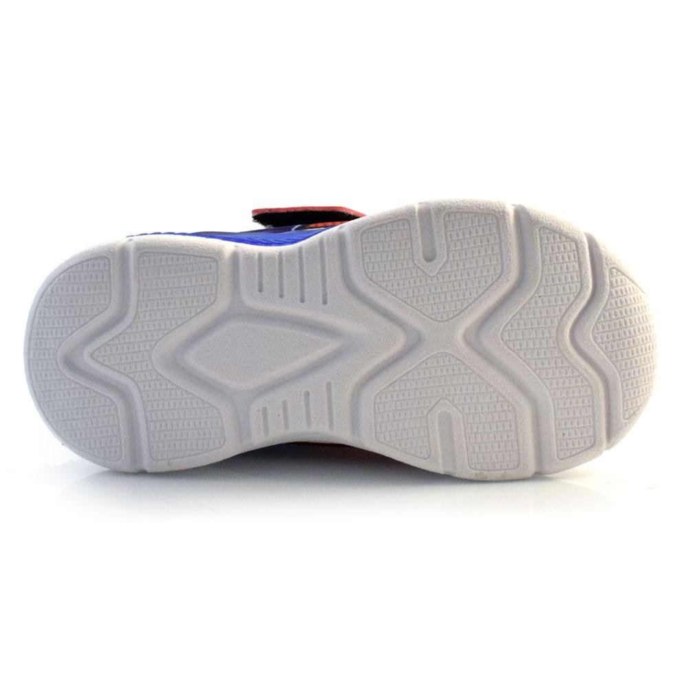 Tênis de LED Infantil Mini Pé MP 2410 Vermelho/Azul 8