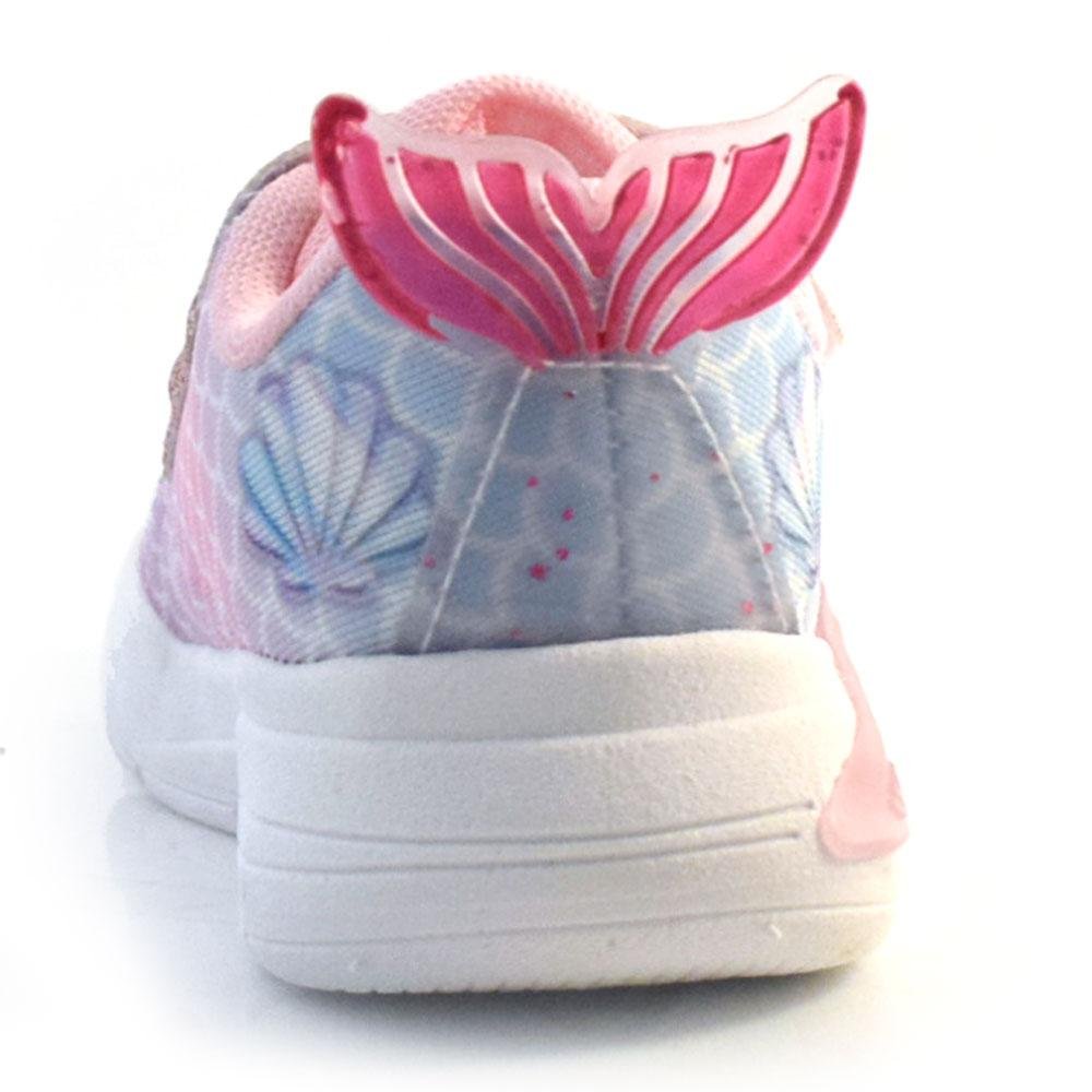 Tênis Infantil de LED Mini Pé MP 2413 Rosa 5