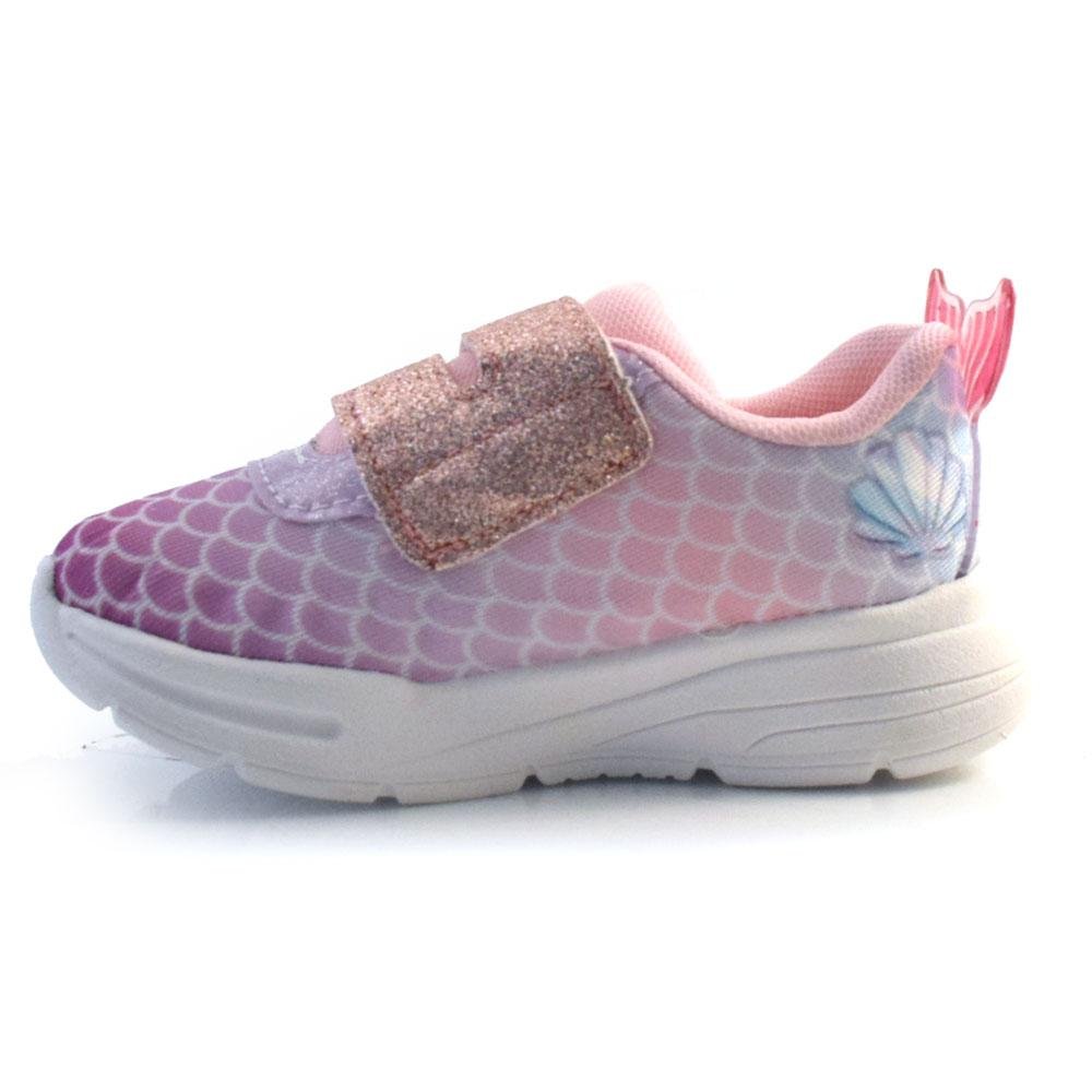 Tênis Infantil de LED Mini Pé MP 2413 Rosa 6