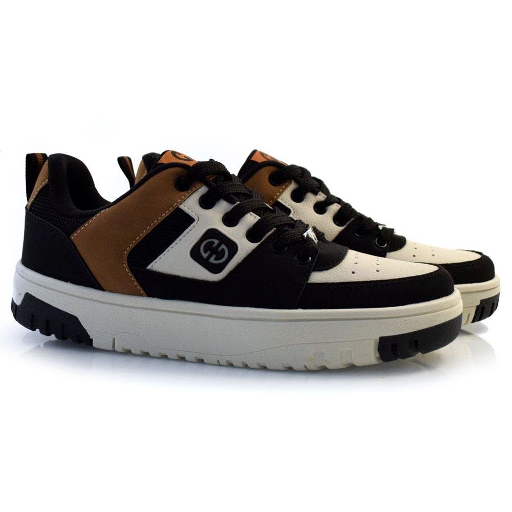 Tênis Casual Masculino Ollie Tyger TYGER 2 AD Preto 2