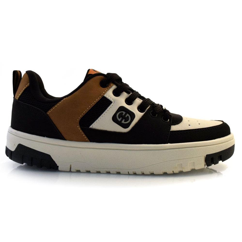 Tênis Casual Masculino Ollie Tyger TYGER 2 AD Preto 4