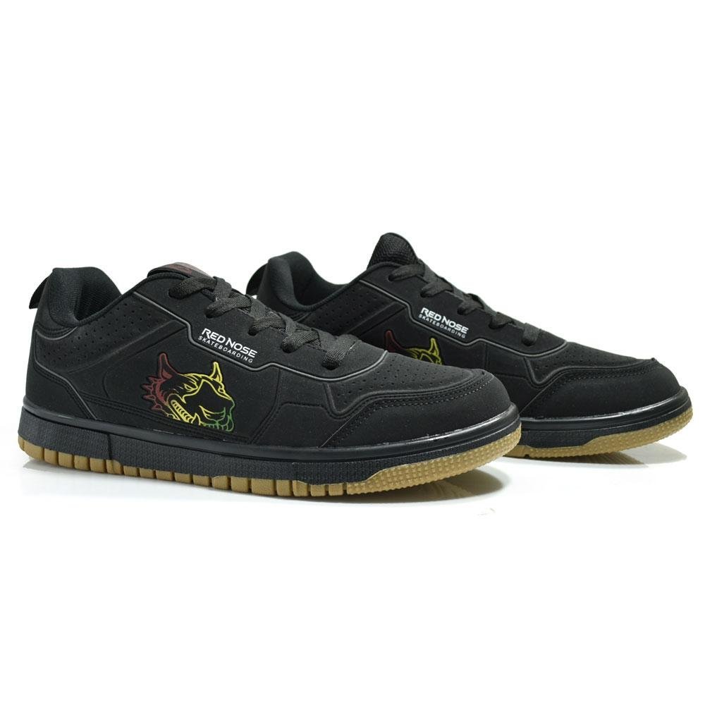 Tênis Masculino Red Nose Skateboarding RNVM104 Preto 2