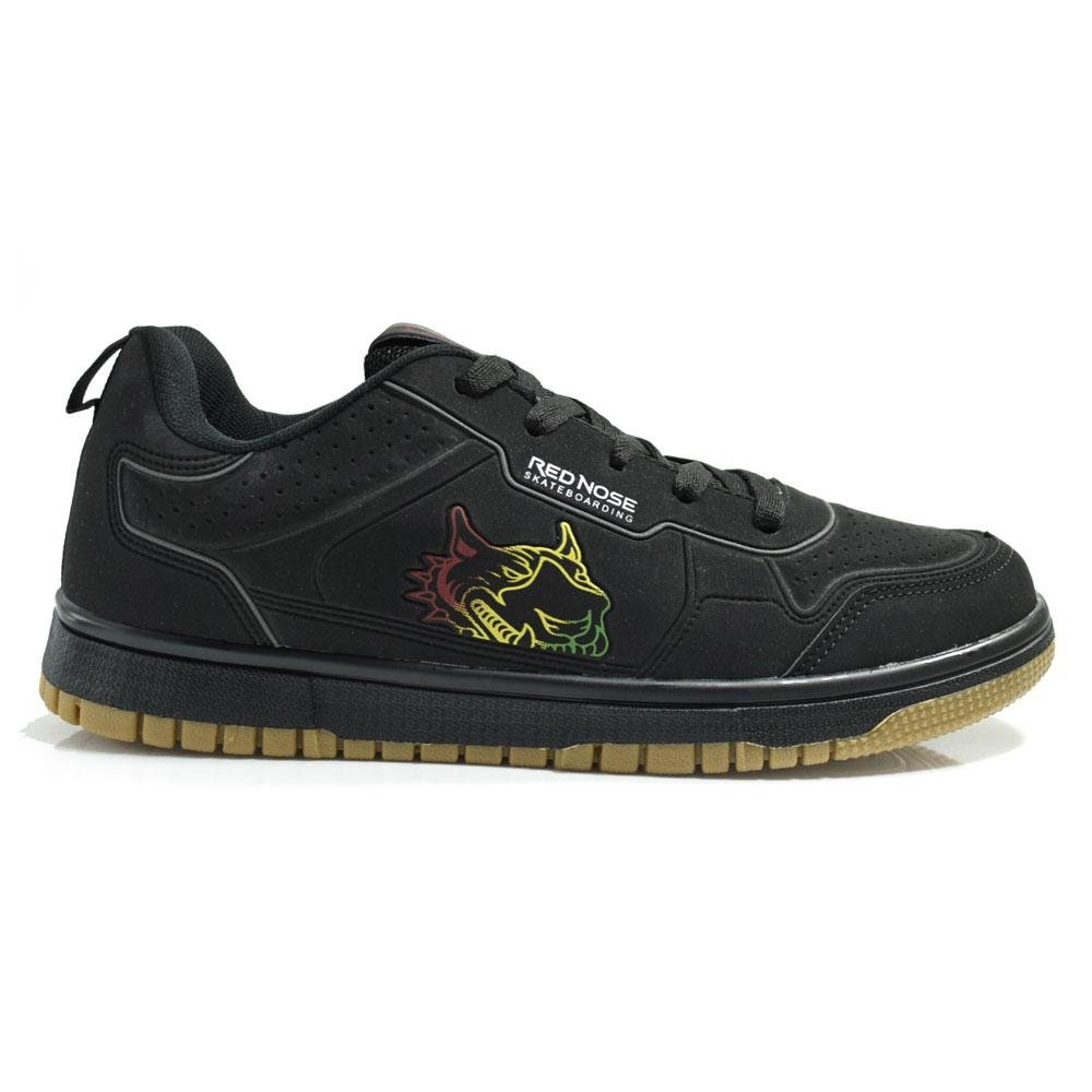 Tênis Masculino Red Nose Skateboarding RNVM104 Preto 3