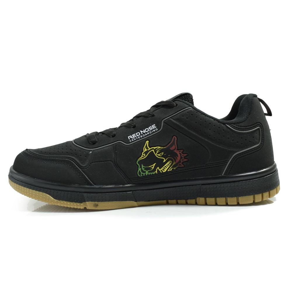 Tênis Masculino Red Nose Skateboarding RNVM104 Preto 5