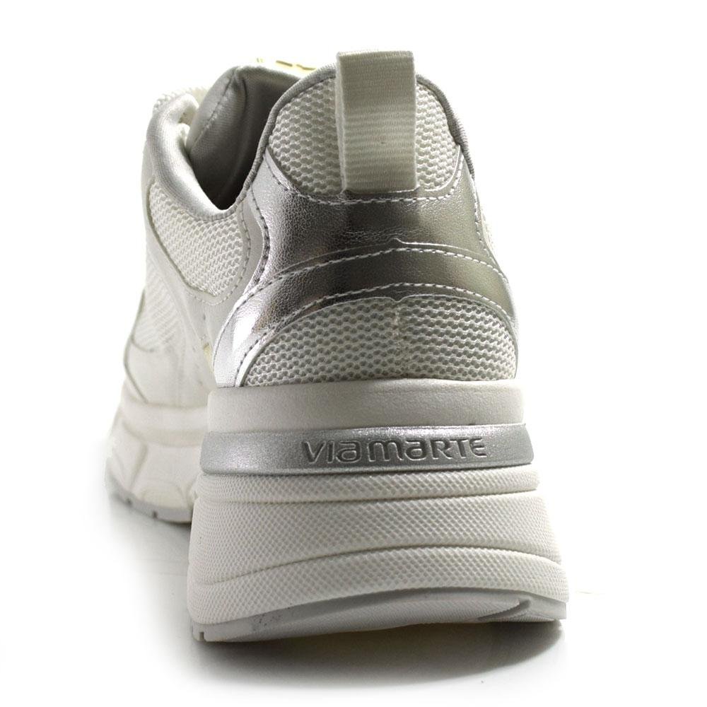 Tênis Casual Feminino Via Marte 297-001-02 Bege 4