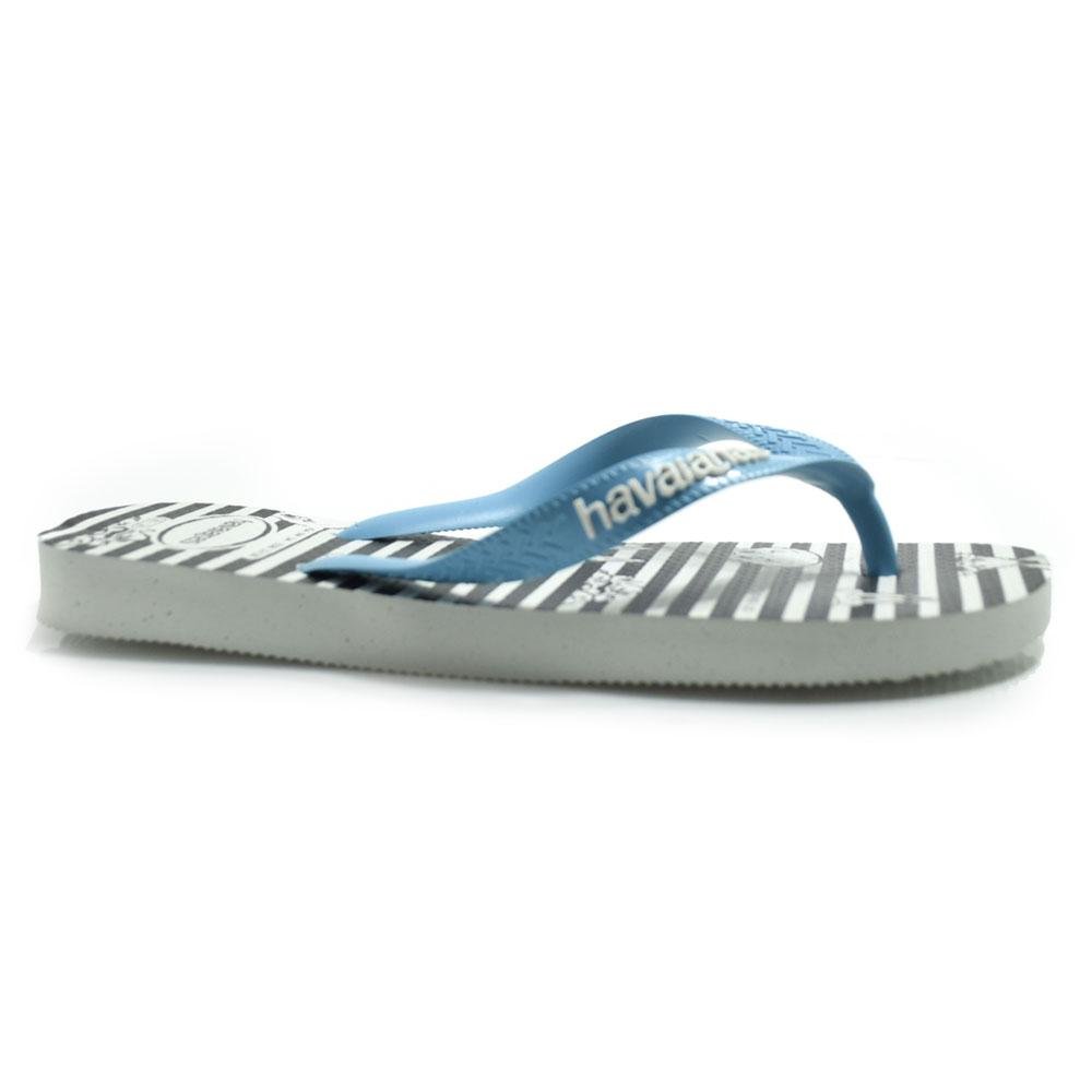 Chinelo Unissex Havaianas Warner Logomania Azul 2