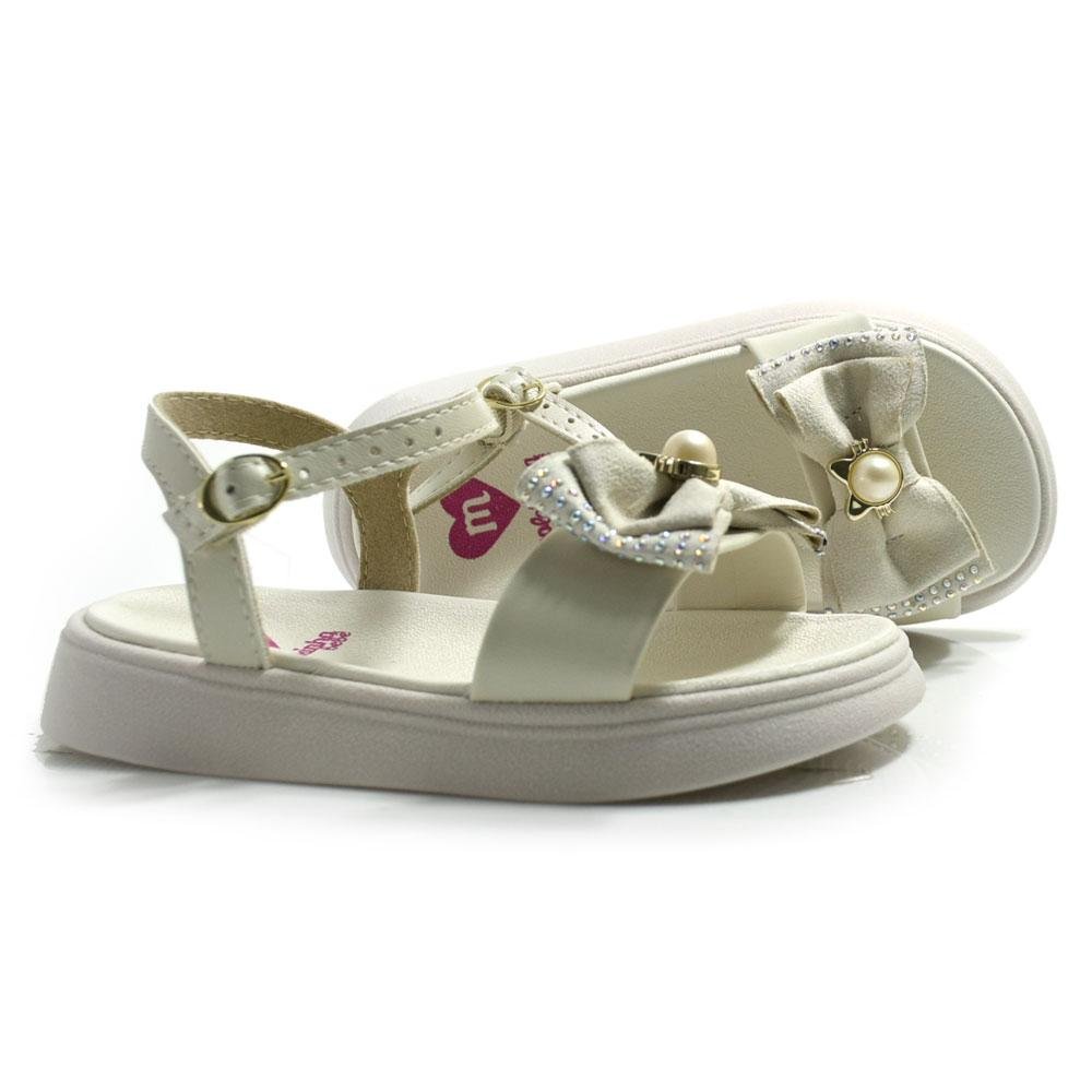 Papete Infantil Molekinha do 17 ao 25 Off White 2