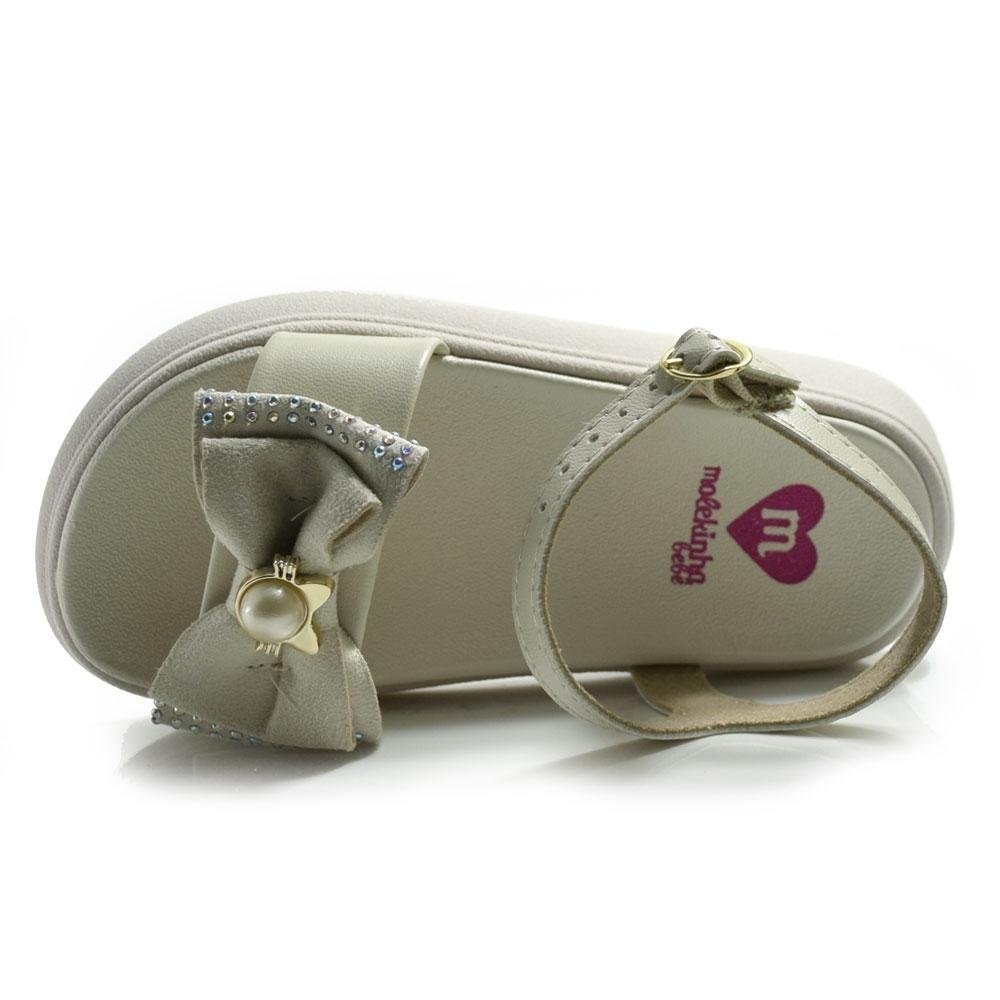 Papete Infantil Molekinha do 17 ao 25 Off White 6