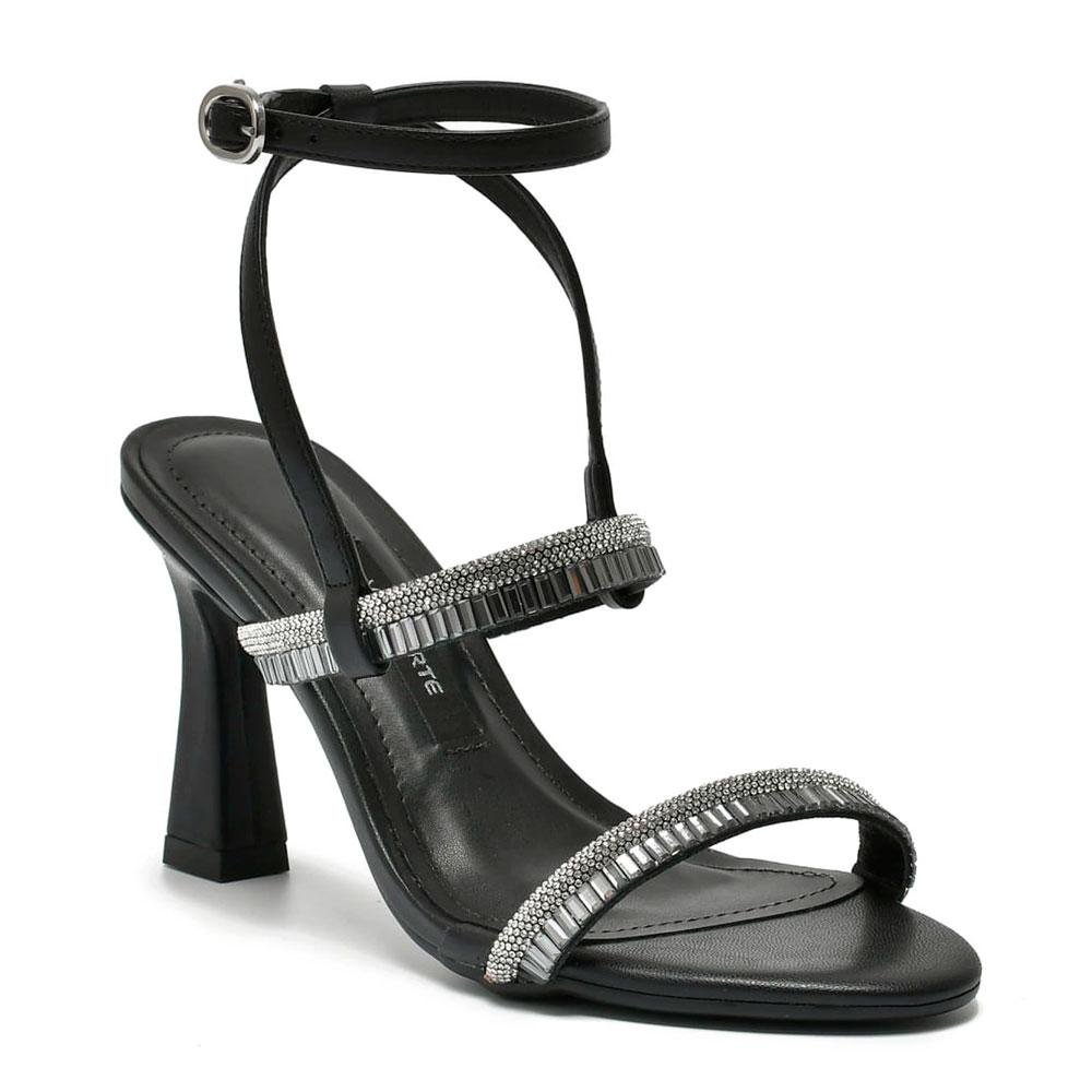 Sandália de Festa e Salto Via Marte 279-005-01 Preto 1