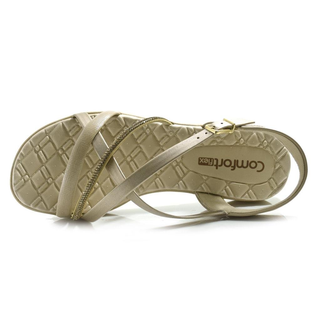 Papete Feminina Comfortflex 2542404 Bege 6