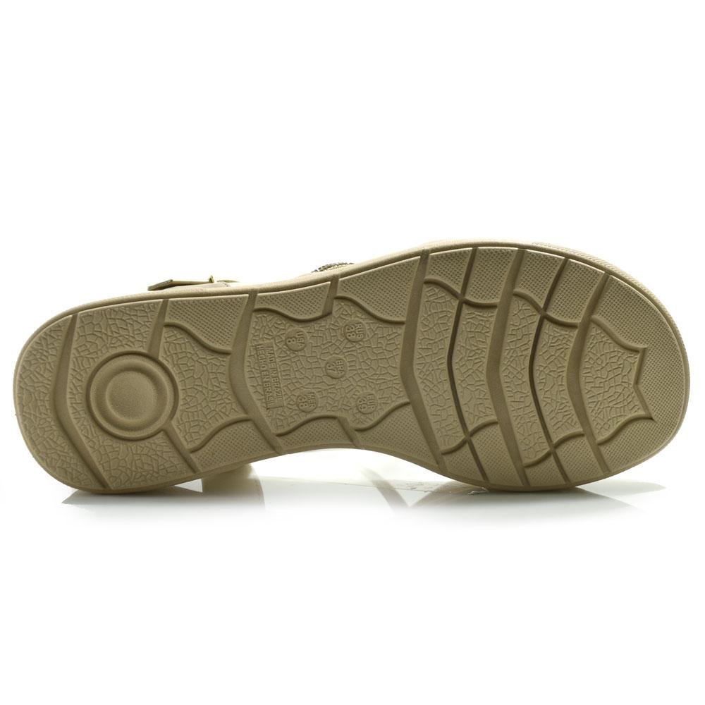 Papete Feminina Comfortflex 2542404 Bege 7