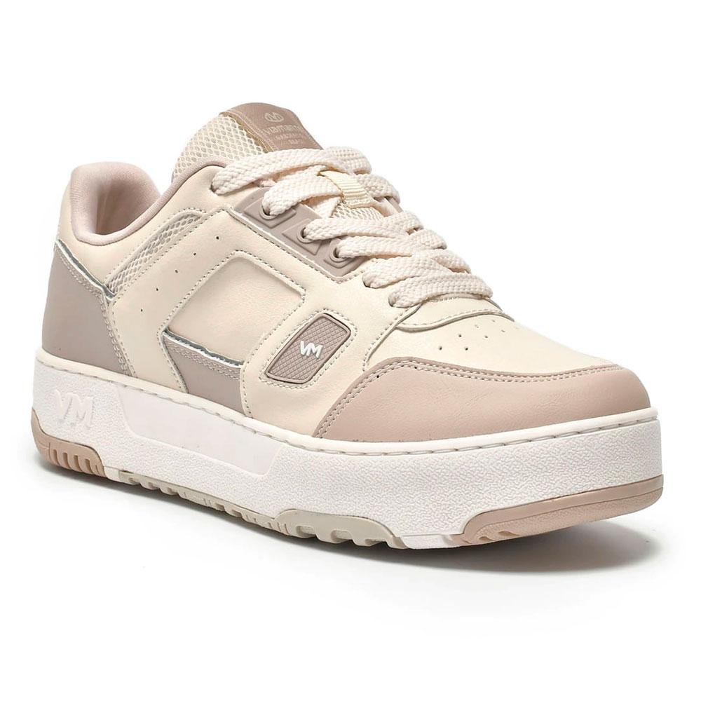Tênis Casual Feminino Via Marte Bege 1