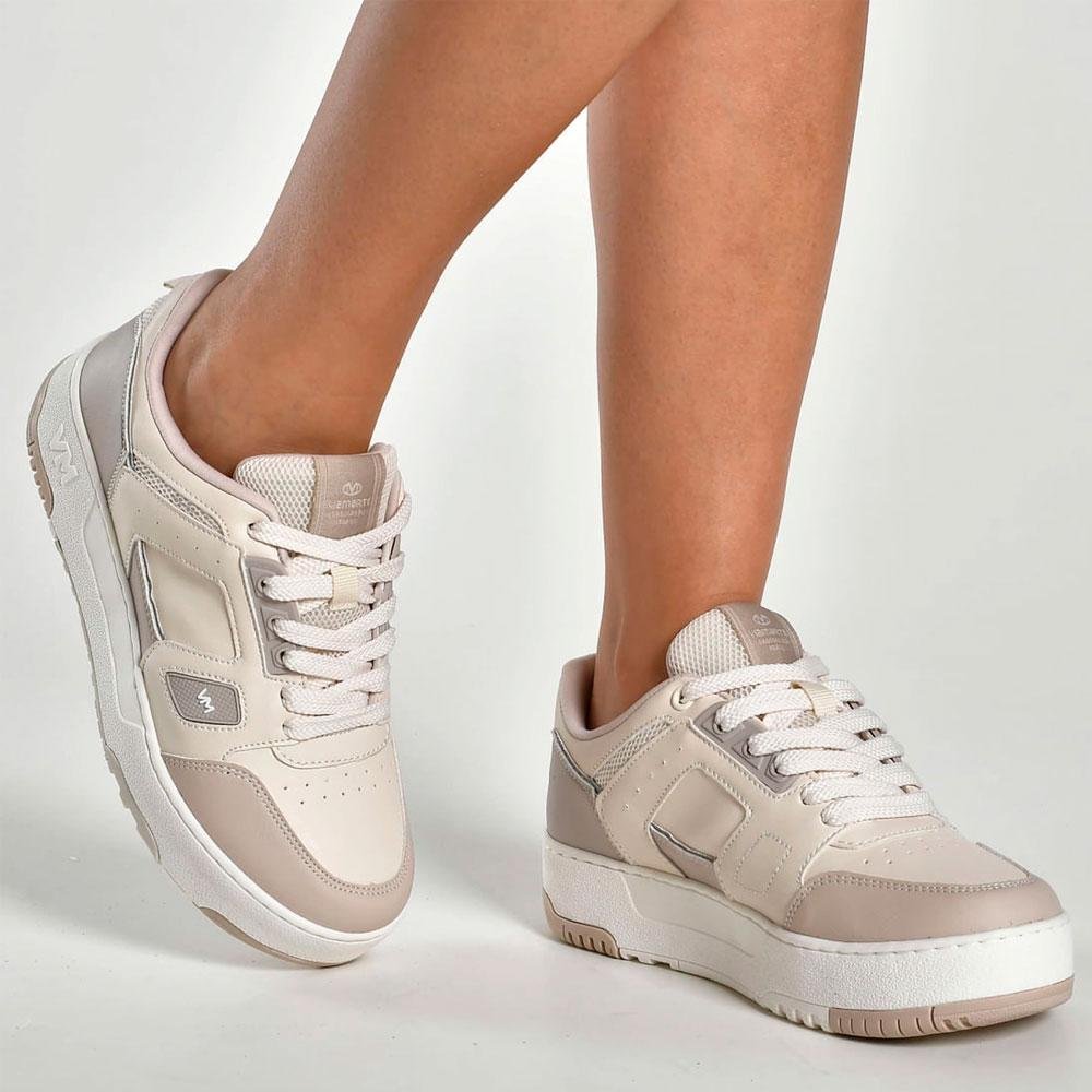 Tênis Casual Feminino Via Marte Bege 3